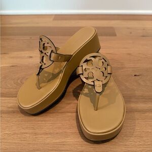 Tory Burch Miller Wedge Sandal, 7